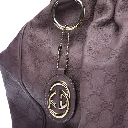 Gucci Guccissima Large Sukey Tote Mauve 12 of 12