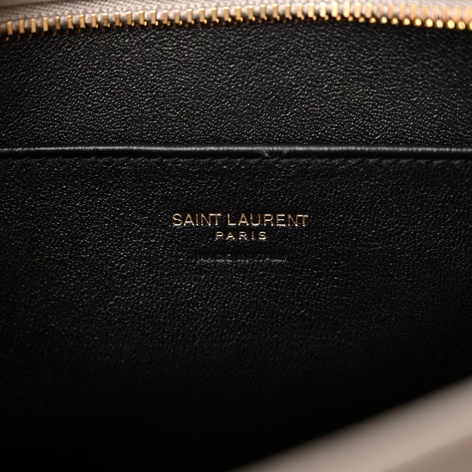 Saint Laurent Calfskin Small Monogram Cabas Fog 6 of 10