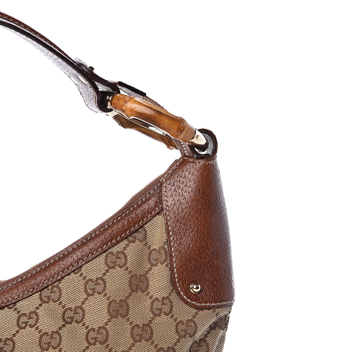 Monogram Bamboo Ring Hobo Brown