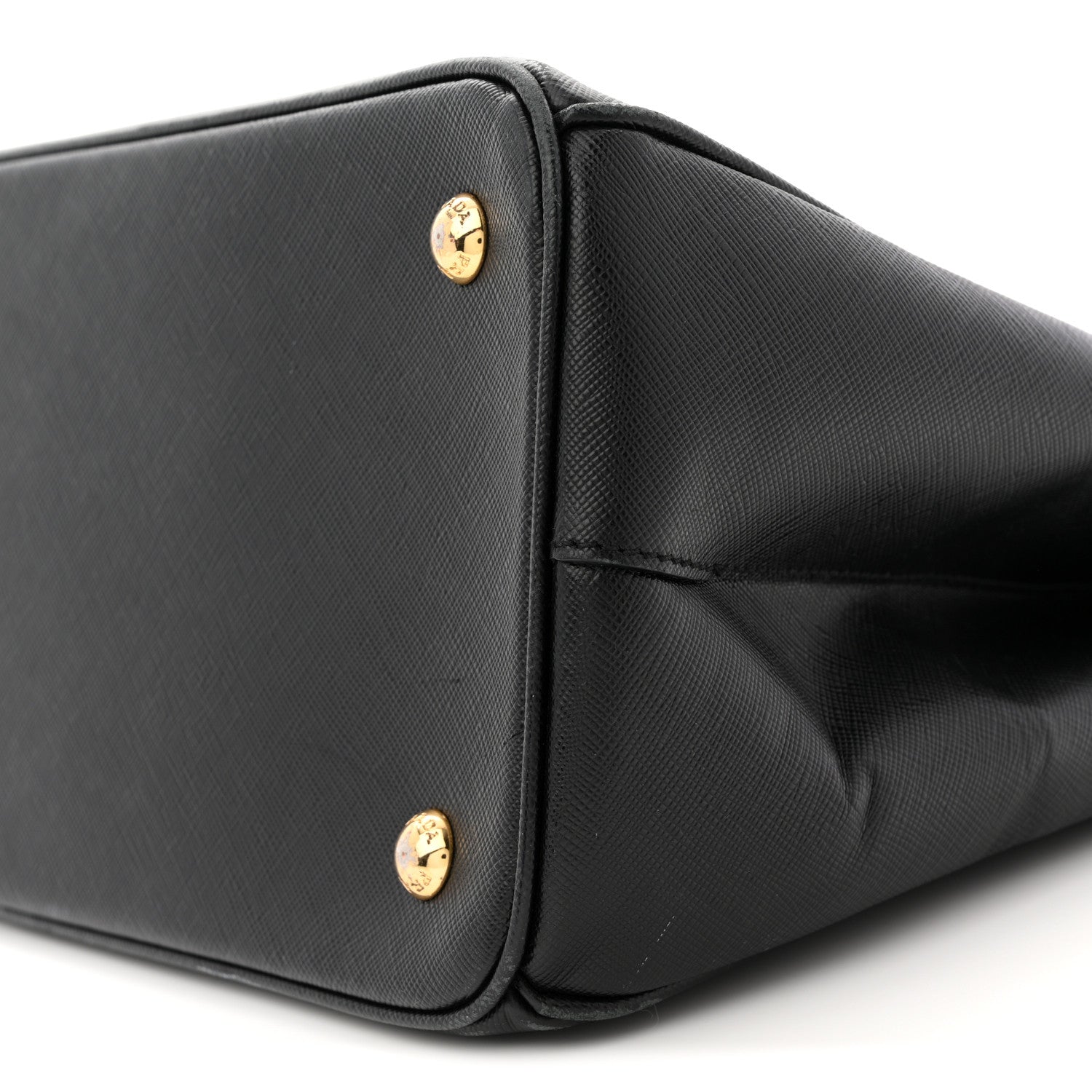 Prada Saffiano Medium Galleria Double Zip Tote Black 9 of 14