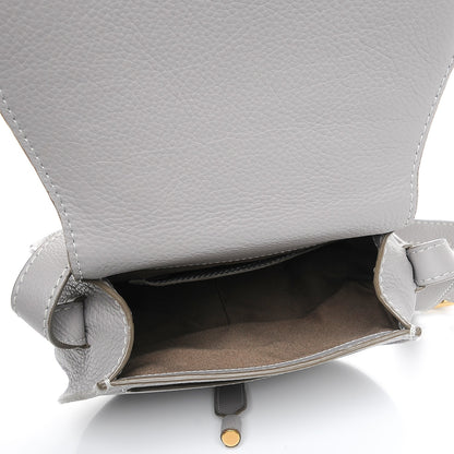 Chloe Calfskin Mini Marcie Round Crossbody Bag Cashmere Grey 5 of 7