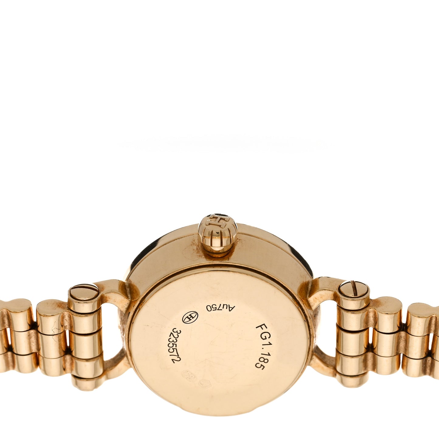 18K Yellow Gold Diamond 16mm Faubourg Quartz Watch