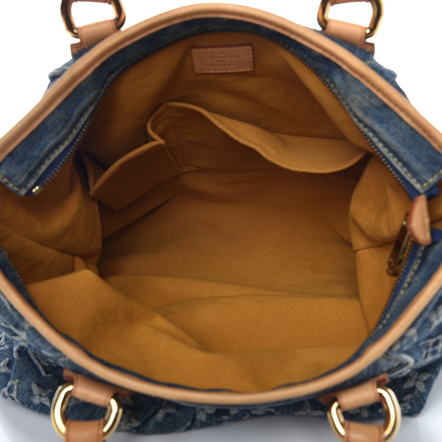 Louis Vuitton Denim Neo Cabby GM Blue 6 of 9