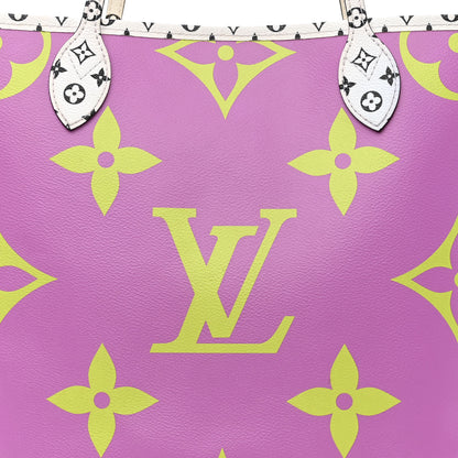 Louis Vuitton Monogram Giant Neverfull MM Pink Lilac 12 of 15