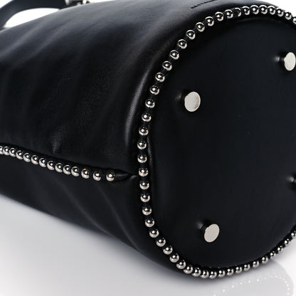 Alexander Wang Smooth Calfskin Studded Roxy Bucket Bag Black 7 of 8