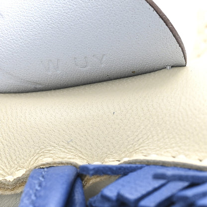 Hermes Milo Lambskin Grigri Rodeo Pegase Horse Bag Charm PM Craie Bleu De France Bleu Brume 4 of 5