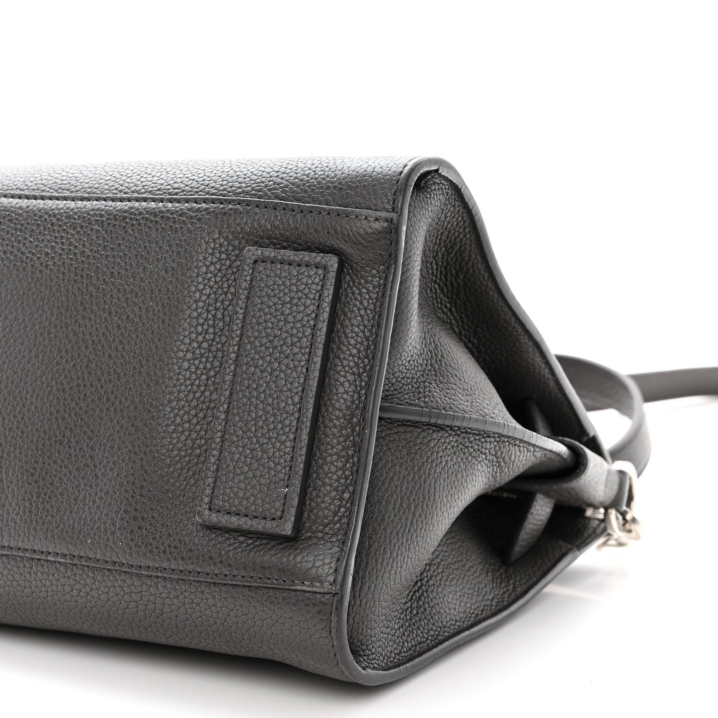 Grained Calfskin Baby Sac De Jour Souple Asphalt