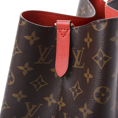 Louis Vuitton Monogram Neonoe MM Coquelicot 9 of 11