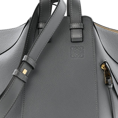 Loewe Grained Calfskin Small Hammock Shoulder Bag Asphalt 8 of 15