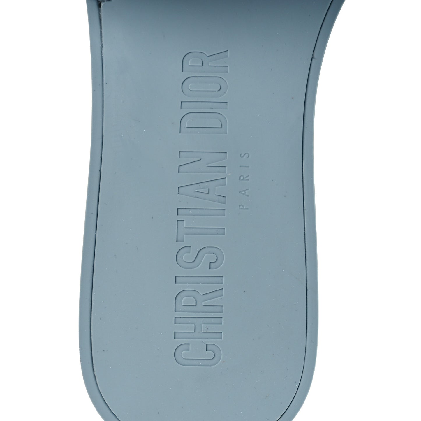 Rubber Macrocannage Dio(r)evolution Slide Sandals 36 Bracing Blue