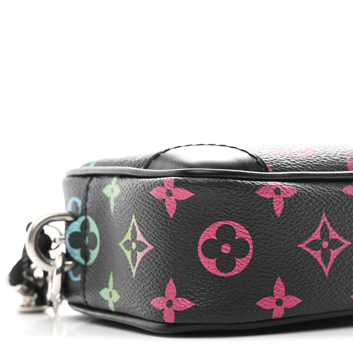 Monogram Iridescent Trocadero Wearable Wallet Black