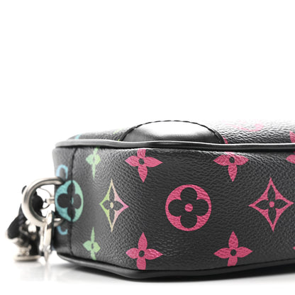 Louis Vuitton Monogram Iridescent Trocadero Wearable Wallet Black 8 of 9