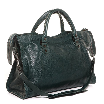 Balenciaga Agneau Classic Hardware City Poker Fonce 3 of 12