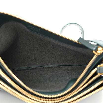Celine Lambskin Large Trio Crossbody Bag Amazone 5 of 11