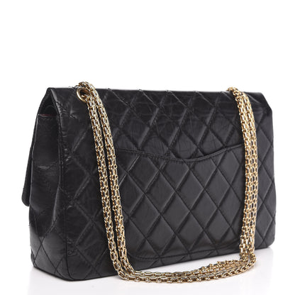 Chanel Aged Calfskin Quilted 2.55 Reissue 227 Flap Black 3 of 14