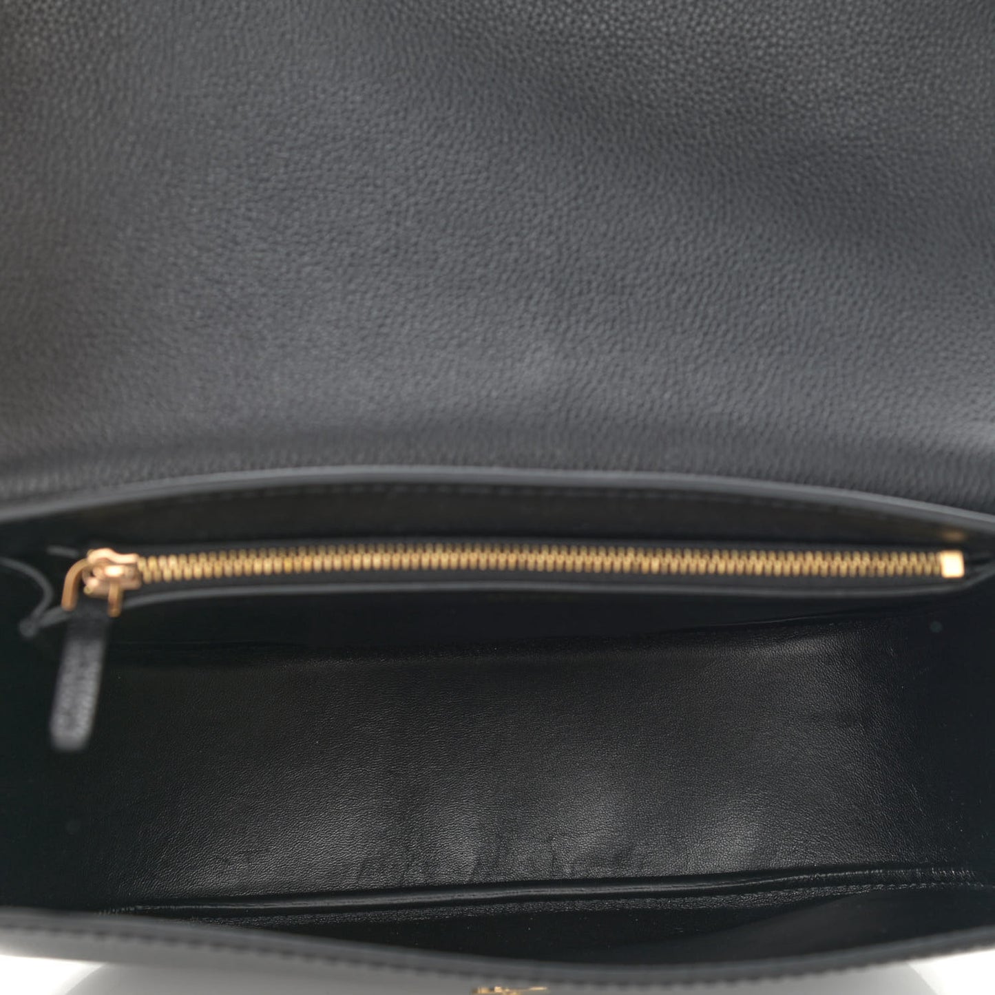 Calfskin Medusa Crossbody Bag Black