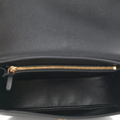 Versace Calfskin Medusa Crossbody Bag Black 5 of 10