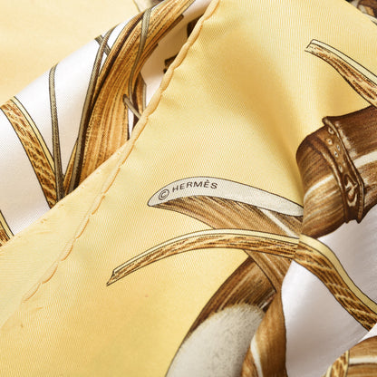 Hermes Silk Jardin Creole Scarf 90 4 of 5