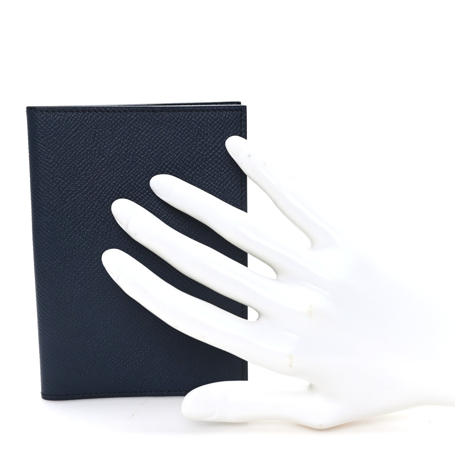 Hermes Epsom MC2 Passport Holder Black Vert Cypress 2 of 7