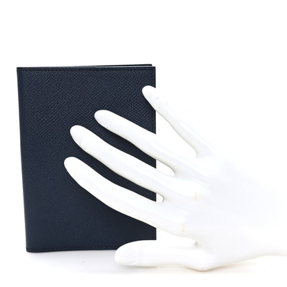 Hermes Epsom MC2 Passport Holder Black Vert Cypress 2 of 7