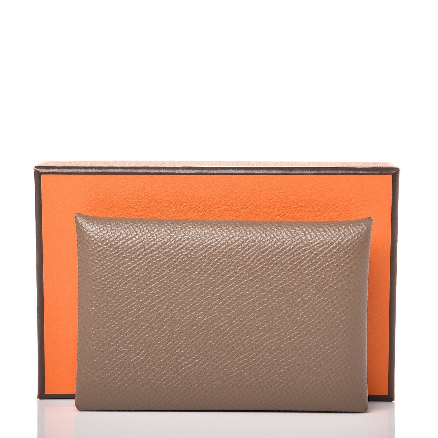 Epsom Calvi Card Case Etoupe