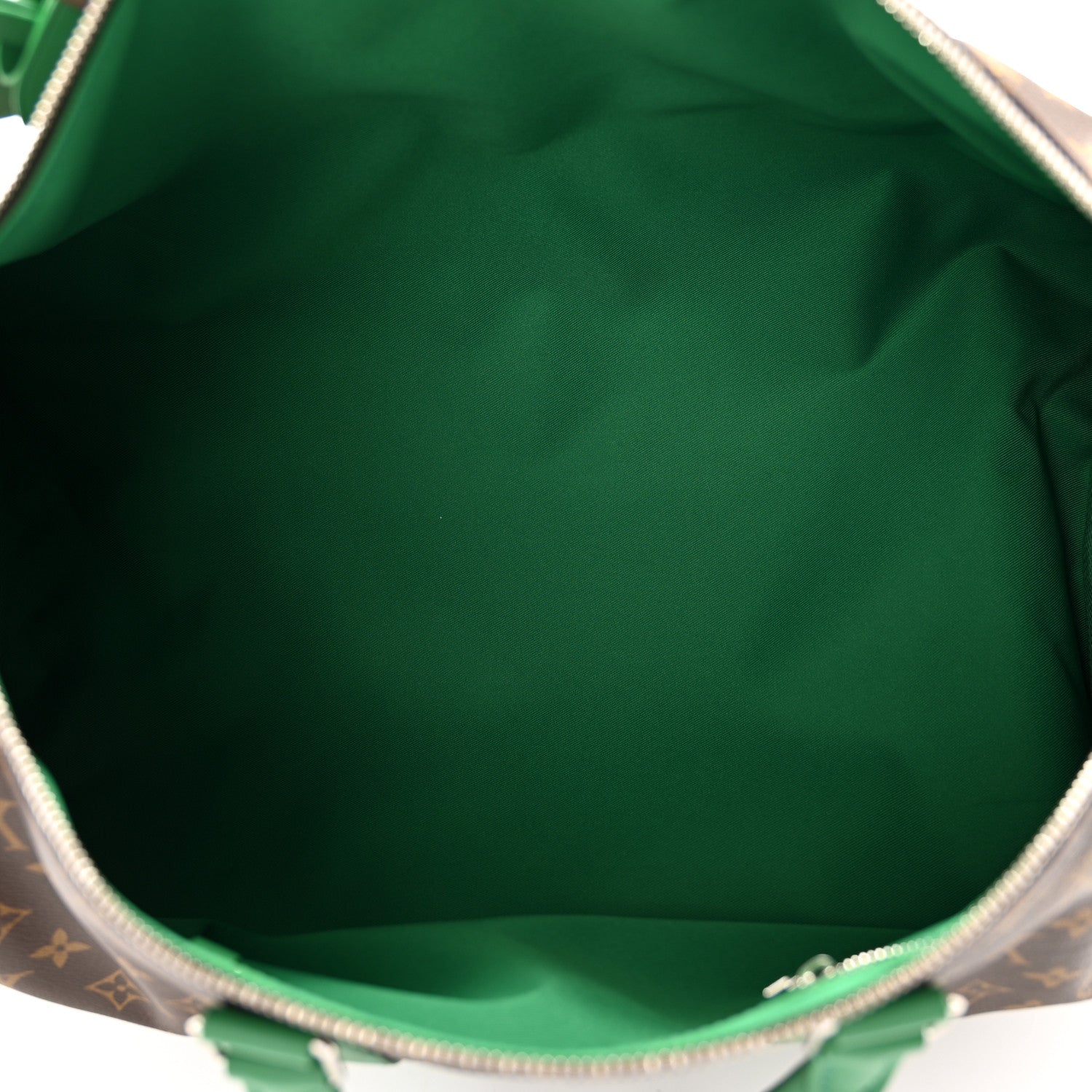 Louis Vuitton Monogram Macassar LV Colormania Keepall Bandouliere 50 Green 4 of 7