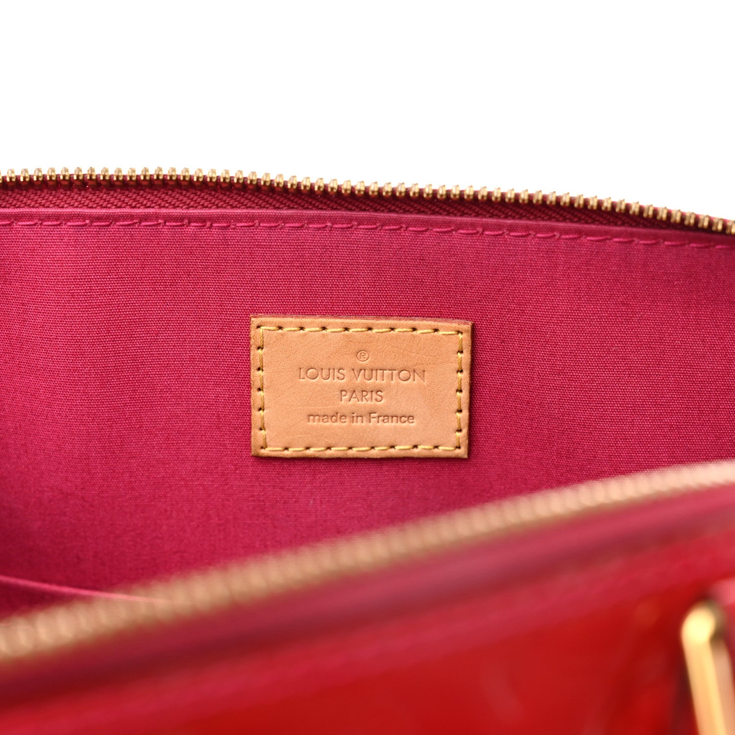 Louis Vuitton Vernis Alma PM Pomme D'Amour 5 of 13