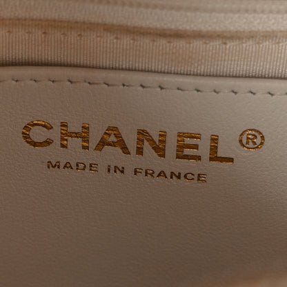 Chanel Calfskin Quilted Close To Me Hobo White 7 of 11