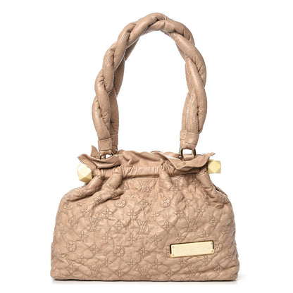 Louis Vuitton Lambskin Olympe Stratus PM Ecru 1 of 7