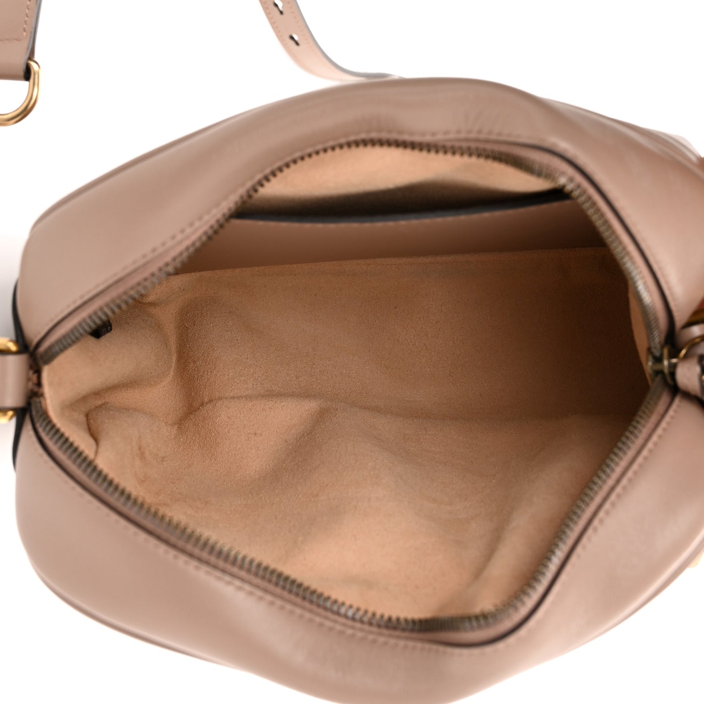 Calfskin Matelasse Small GG Marmont Chain Shoulder Bag Porcelain Rose