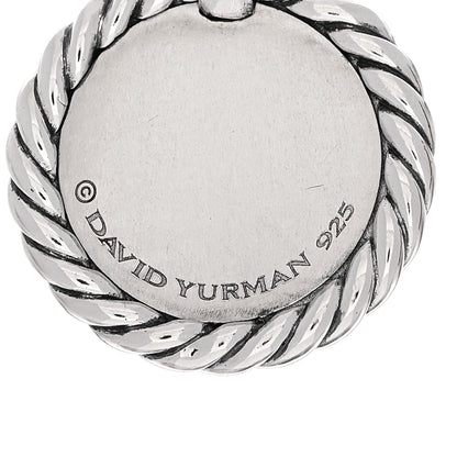 David Yurman Sterling Silver Diamond Initial K Charm 3 of 4