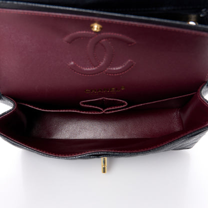 Chanel Caviar Quilted Small Double Flap Black 5 of 12