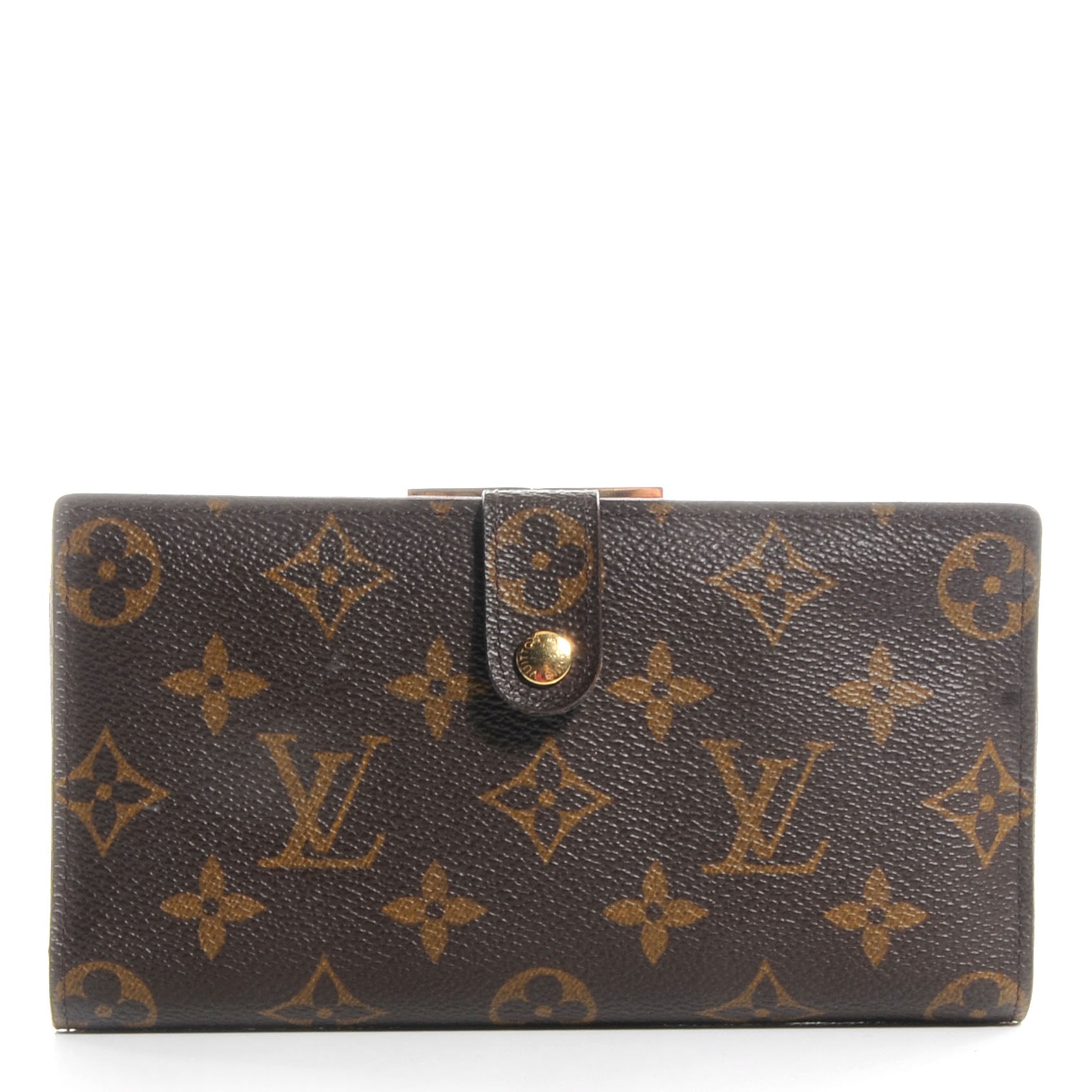 Louis Vuitton Monogram Continental French Purse Wallet 1 of 9