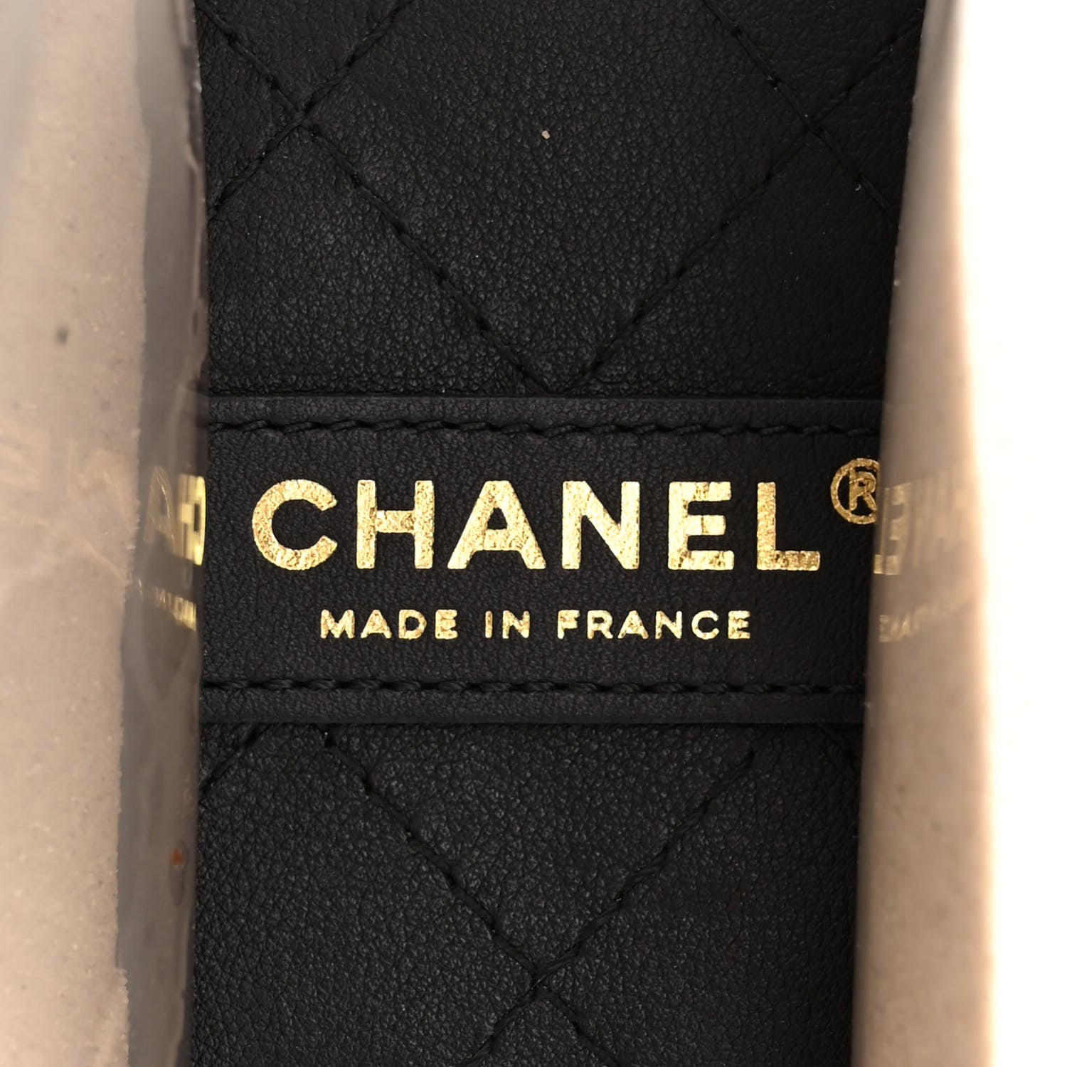 Chanel Lambskin PVC Sand By The Sea Flap With Pearl Strap Black 6 of 11