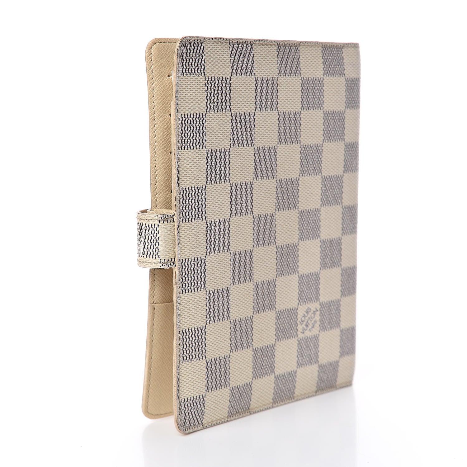 Louis Vuitton Damier Azur Medium Ring Agenda Cover 3 of 16