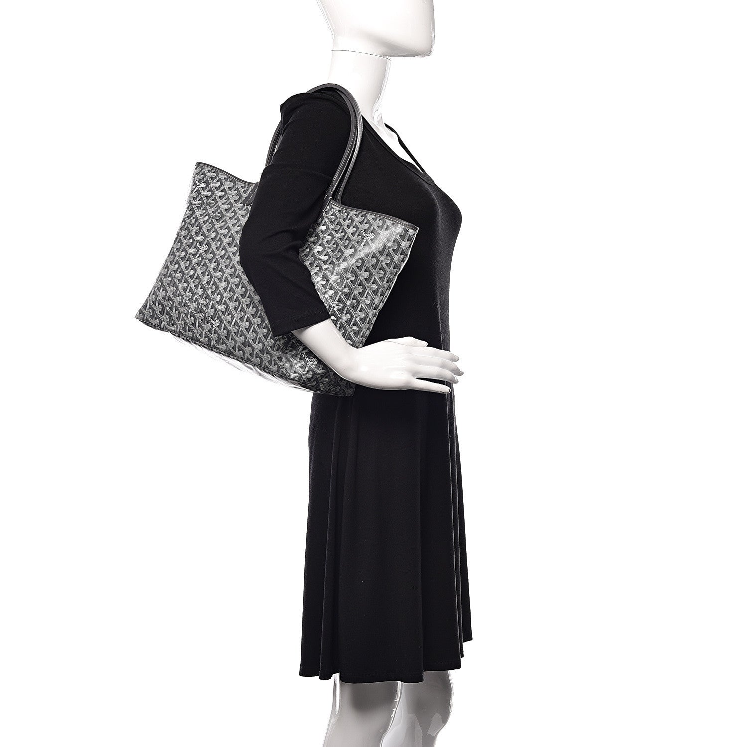 Goyard Goyardine Saint Louis PM Grey 2 of 11