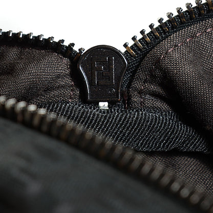 Fendi Zucchino Vitello Small Boston Black 7 of 10