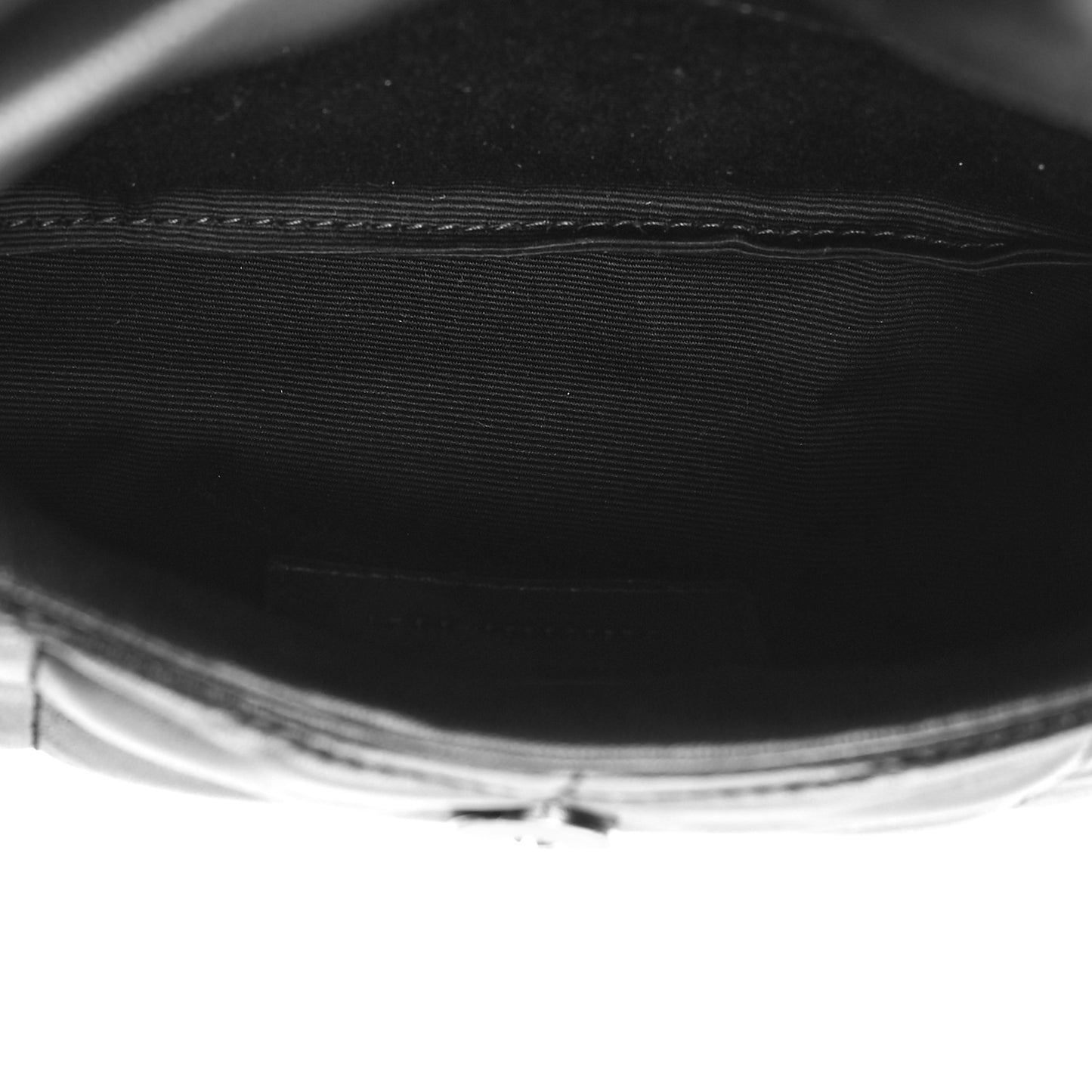 Lambskin Monogram Loulou Puffer Pouch Clutch Black