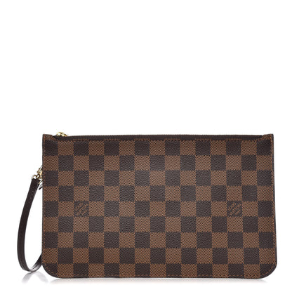 Louis Vuitton Damier Ebene Neverfull MM GM Pochette 1 of 8