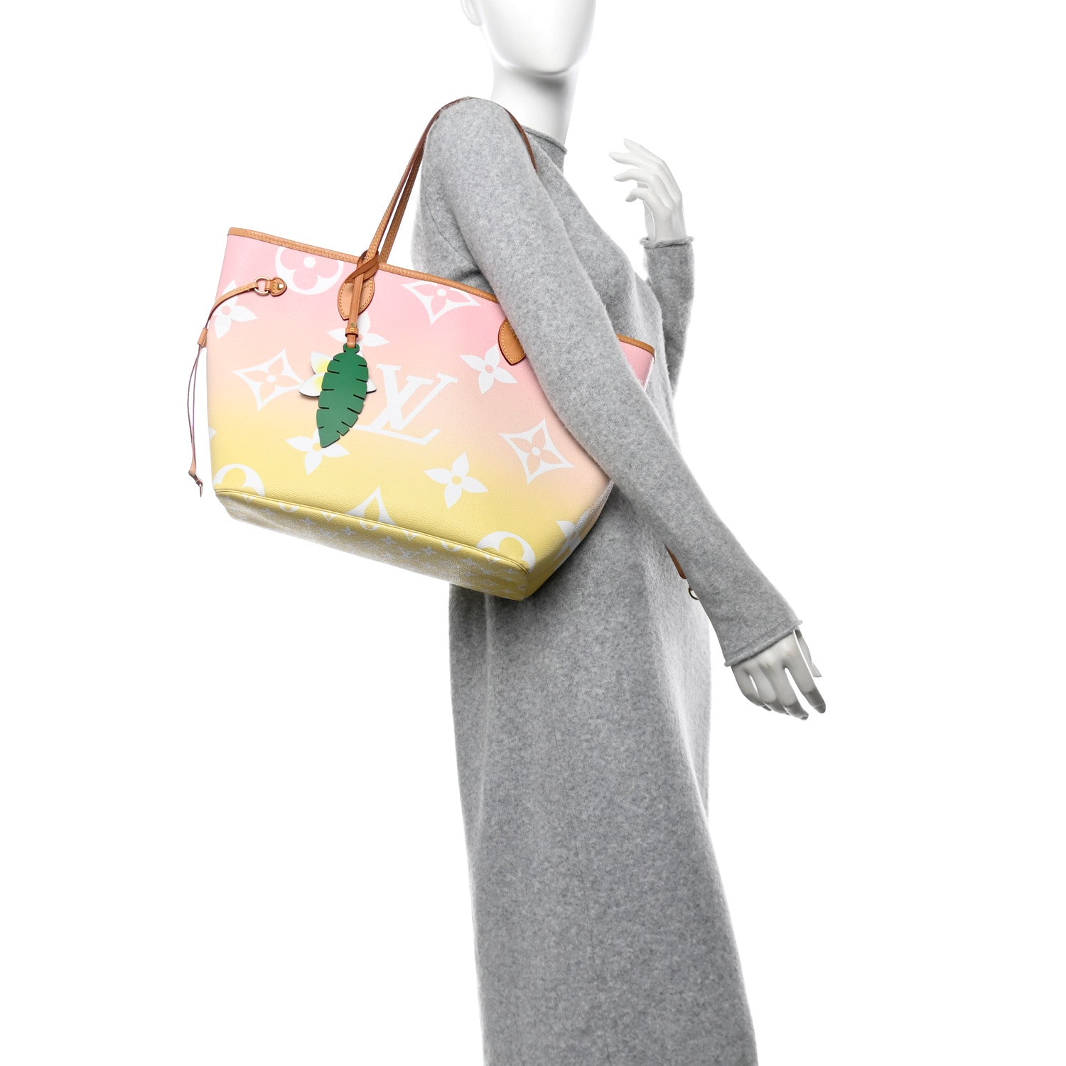 Louis Vuitton Monogram Giant By The Pool Neverfull MM Light Pink 2 of 9