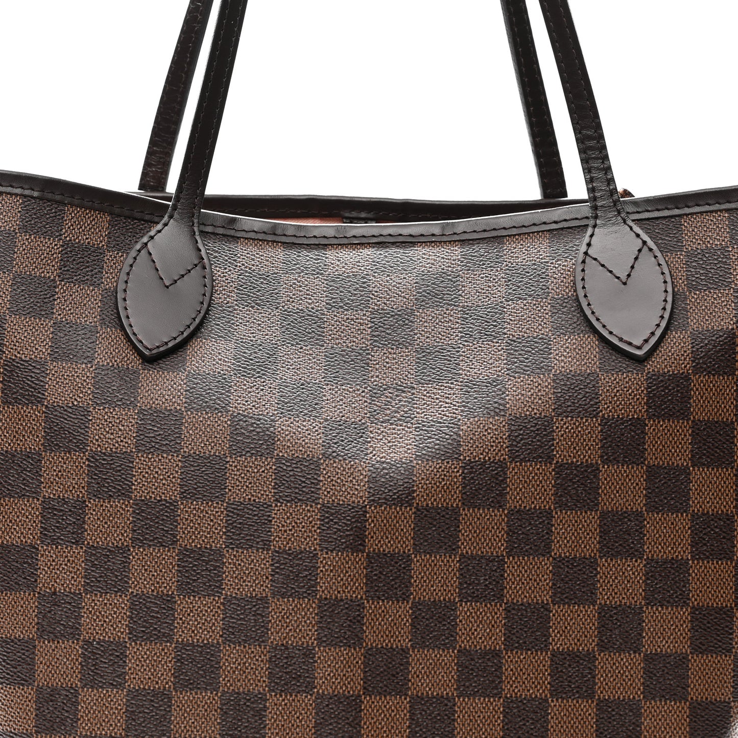 Damier Ebene Neo Neverfull MM Rose Ballerine