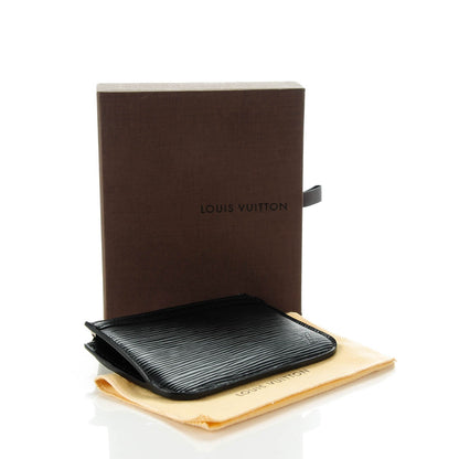 Louis Vuitton Epi Key Pouch Black 7 of 7