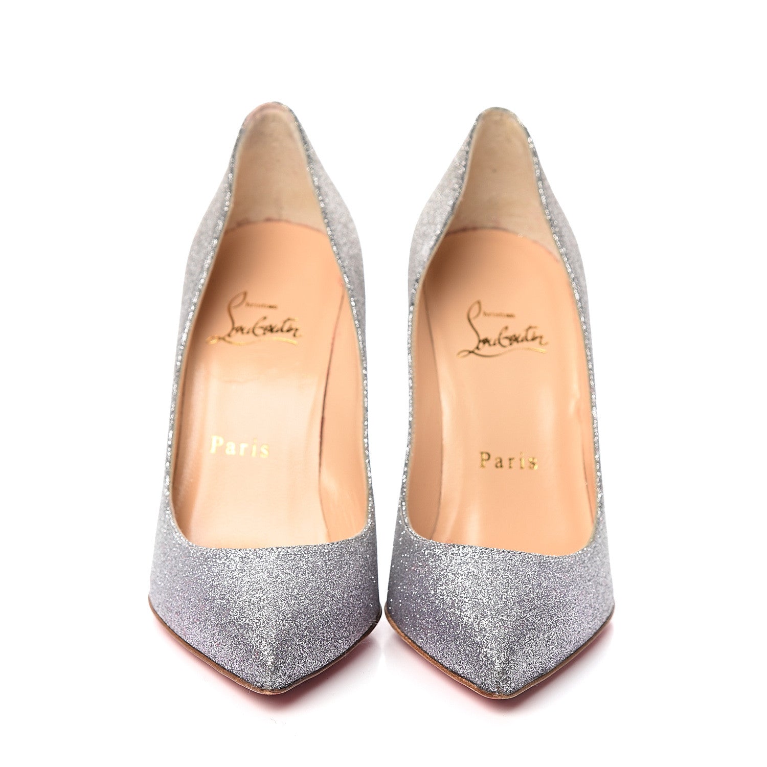 Christian Louboutin Glitter Degrade Pigalle Follies 100 Pumps 36 Drage 2 of 13