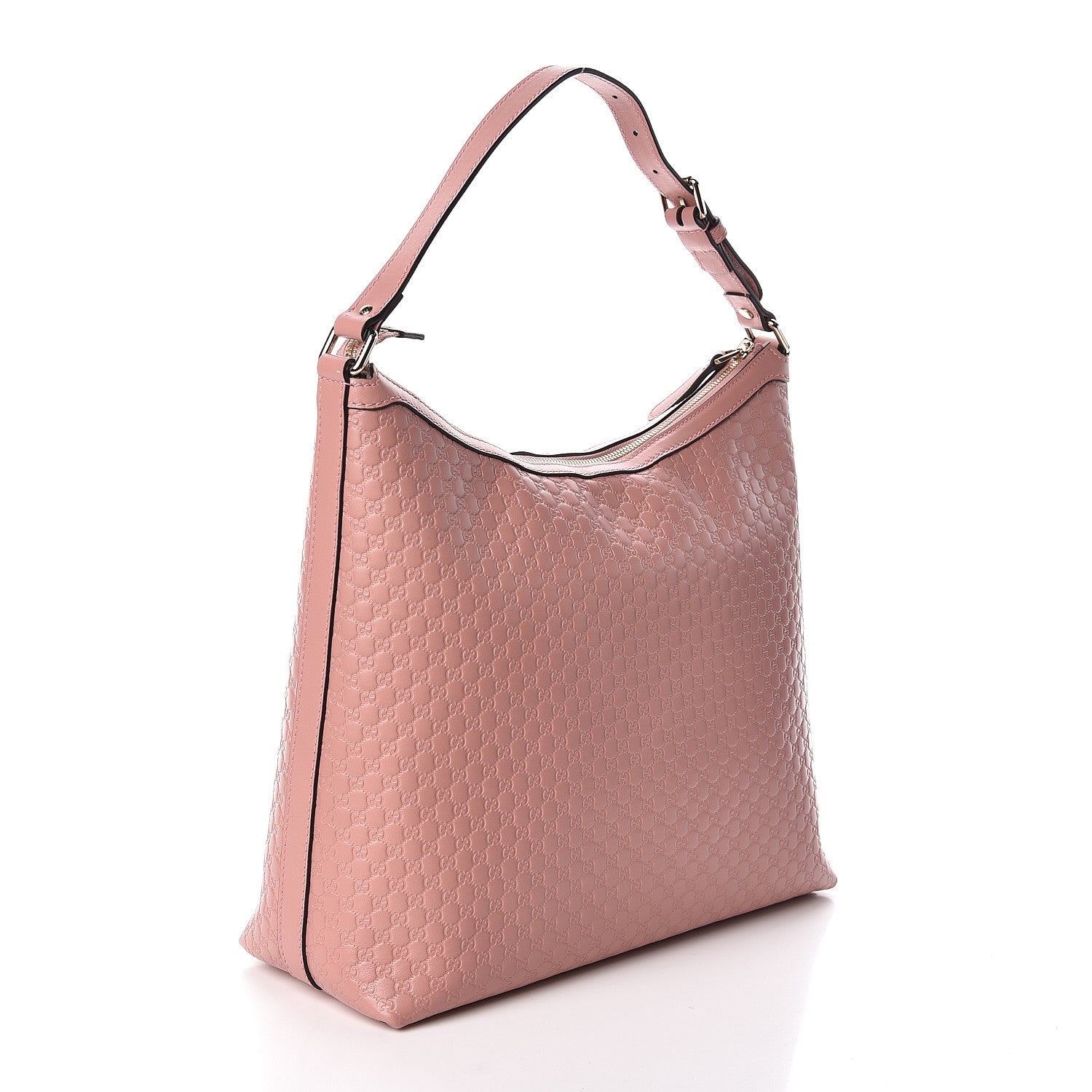 Gucci Soft Microguccissima Margaux Shoulder Bag Pink 3 of 10