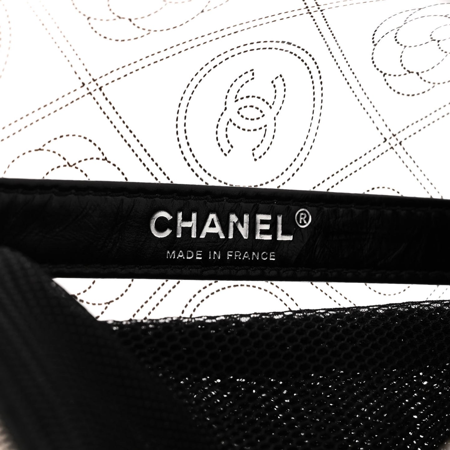 Crumpled Calfskin PVC Bucket Bag Black