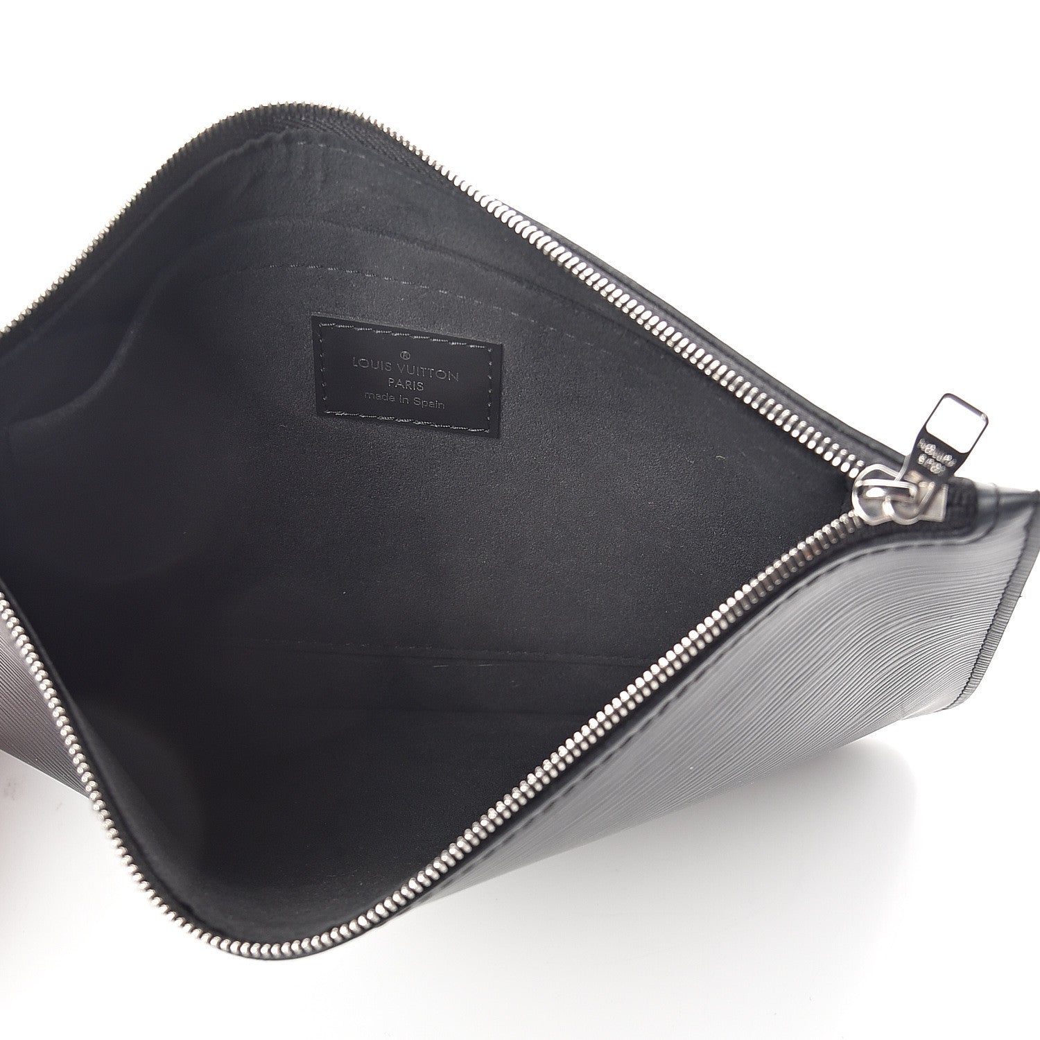 Louis Vuitton Epi Neverfull Pochette MM GM Black 4 of 5