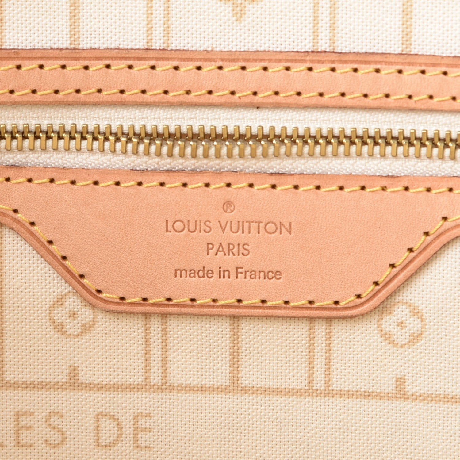 Louis Vuitton Damier Azur Neverfull MM 6 of 7