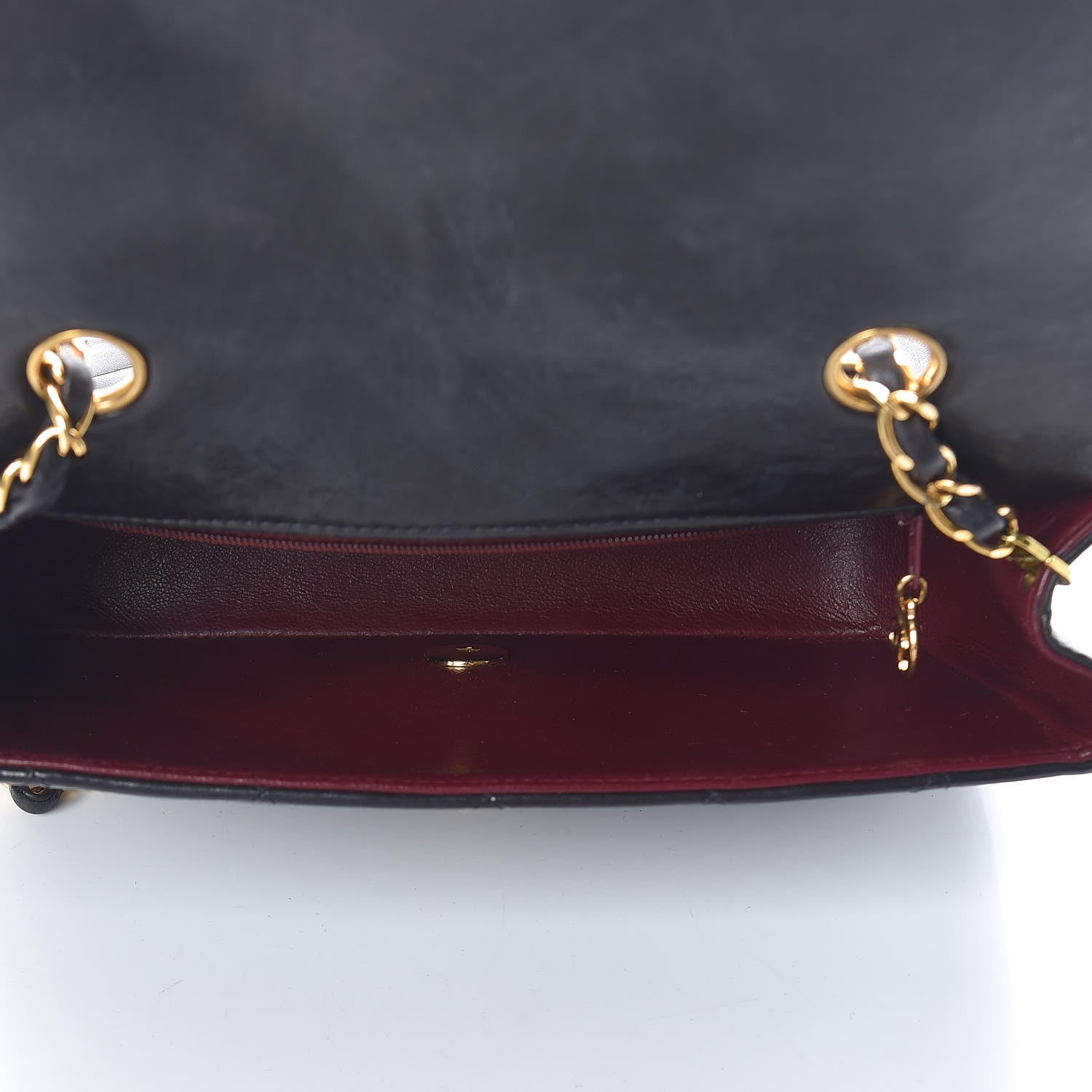 Chanel Lambskin Quilted Small Single Flap Black 5 of 13