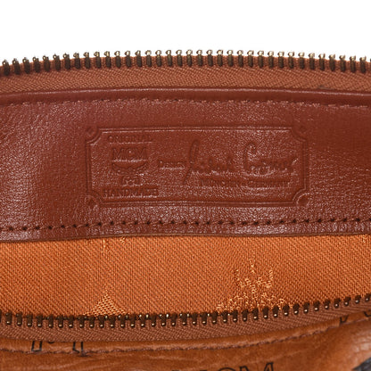 MCM Visetos Boston Bag Cognac 5 of 12