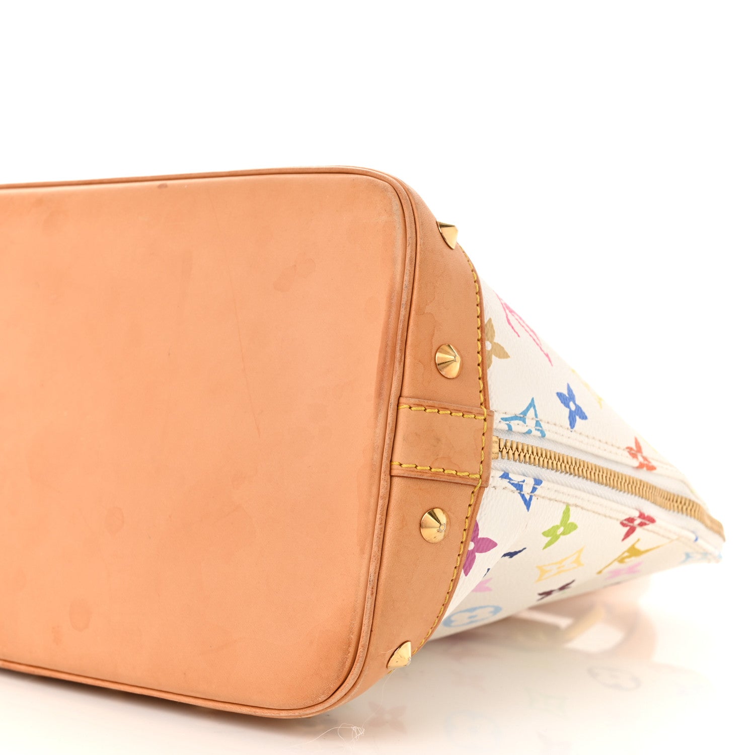 Louis Vuitton Monogram Multicolor Alma White 10 of 12